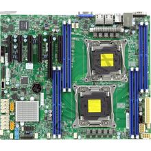 Мат. плата  SuperMicro X10DRL-i (RTL) Dual LGA2011-3   C612   3xPCI-E SVGA 2xGbLAN SATA RAID  SSI  CEB  8DDR4