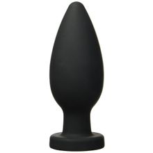 XR Brands Чёрная анальная пробка XXL - 17,1 см. (черный)