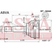 Шрус Внешний ASVA арт. MT04A44