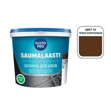Затирка для швов Kiilto Saumalaasti 32 темно-коричневая 1кг