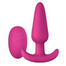 NS Novelties Розовая анальная вибропробка с пультом ДУ Luxe Zenith Wireless Plug Pink - 9,9 см. (розовый)