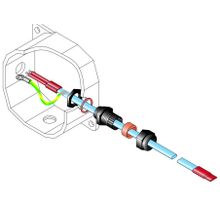 Комплект заделки UTK144 для FSM-CT CF, FSLe-CT CF, Gte, FLV