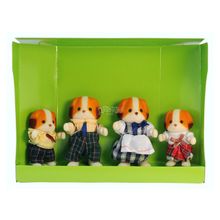 Sylvanian Families Набор "Семья Собачек", артикул P3139K (унисекс)