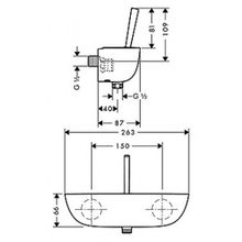 Смеситель Hansgrohe PuraVida 15672000 для душа