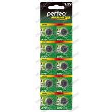 Батарейка Perfeo AG11 (LR721) (1,5V) alkaline блист-10