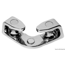 Osculati Angle fairlead w rollers 100°, 40.209.00