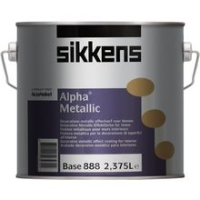 Sikkens Wood Coatings Alpha Metallic 2.375 л серебристая