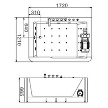 Акриловая ванна Gemy G9226 K