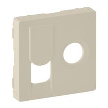 Valena LIFE.Лицевая панель розетки TV-RJ45.Слоновая кость | код 754831 | Legrand