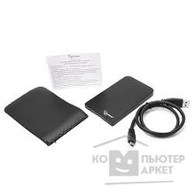 Gembird EE2-U3S-41 Внешний корпус 2.5"  EE2-U3S-41, черный, USB 3.0, SATA, металл