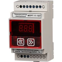 Терморегулятор МПРТ-11-18Л 1 кВт цифровое управление защита от сухого хода  DIN