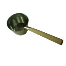 Ковш оцинкованный 2л с деревянной ручкой