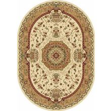 Российский ковер BUHARA d037_cream_oval, 2 x 2.85