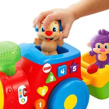 Fisher Price (MATTEL) Mattel Fisher-Price CDF60 Фишер Прайс Паровозик ученого щенка с технологией Smart Stages CDF60