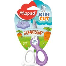 Ножницы KIDICUT 12 см безопасн. для детей Подвес MAPED