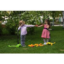 Самокат трехколесный Small Rider Randy Flash оранжевый