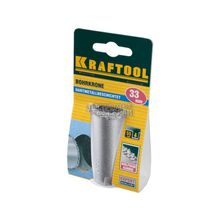 Коронка кольцевая Kraftool 33401-33_z01 (напыление карбид вольфрам, 33мм)