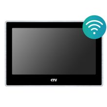 Ctv Видеодомофон CTV CTV-M5702, HD, iPS, Wi-Fi, Чёрный, Touch Screen