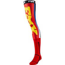 Чулки Fox Linc Knee Brace Sock Red Yellow, Размер L