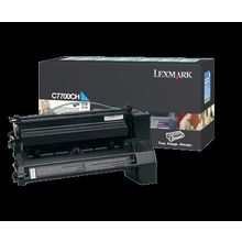 Картридж-тонер lexmark c7700ch cyan для c77x (10 000 стр)