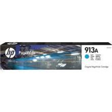 HP 913A, F6T77AE картридж голубой