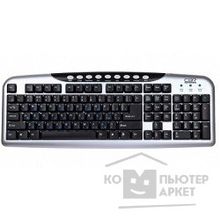 Cbr KB 300M Silver USB, Клавиатура 107+9 доп. кл.