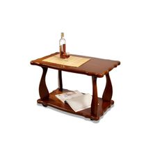 Мебелик Стол журнальный Комфорт 4 коричневый