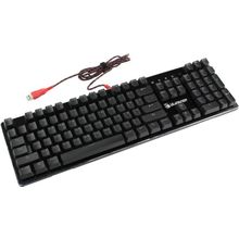 Клавиатура Bloody B820R   Black Strike Red      USB    104КЛ,  подсветка клавиш