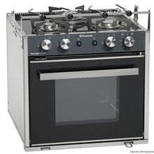 Osculati Smev Moonlight gas cooker 3 burners + oven, 50.365.03