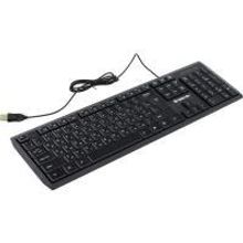 DEFENDER OfficeMate SM-820 (45820) клавиатура проводная, slim, чёрная