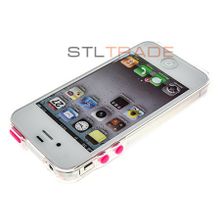 Бампер Voorca для iPhone 4 белый   Bumper Case