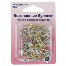 Hemline Булавки безопасные(английские) в ассортименте.