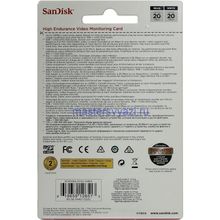 Карта памяти SanDisk microSDHC 32 ГБ 20 МБ с(SDSDQQ-032G-G46A)