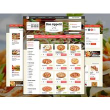 ROMZA: Bon Appetit — адаптивный композитный интернет-магазин вкусной еды