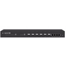 Коммутатор  UBIQUITI   ES-12F   EdgeSwitch 12 Fiber (4UTP 10 100 1000Mbps PoE+, 12SFP)