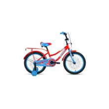 Детский велосипед FORWARD Funky 18 красный голубой (2020)