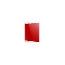  Стеклянный дизайн-радиатор Теплолюкс FLORA Красный