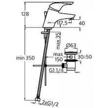 Смеситель Ideal Standard Ceraplan New B4259AA для раковины