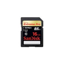 Карта памяти SanDisk Extreme Pro SDHC UHS Class 1 95 MB s 16Gb