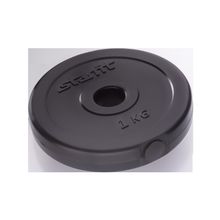 STARFIT Диск пластиковый BB-203, d=26 мм, черный, 1 кг