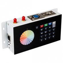 Arlight Панель-регулятора цвета RGBW клавишная накладная Arlight SR-2816 DMX SR-2816WI Black (12V, WiFi, 8 зон) ID - 450190