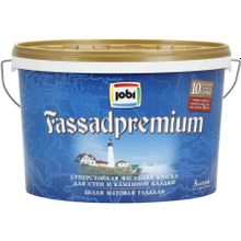 Jobi Fassadpremium 5 л белая неморозостойкая