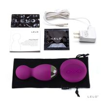 Lelo Вагинальные шарики Hula Beads Deep Rose с ДУ (лиловый)