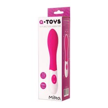 A-toys Розовый вибратор A-Toys Mika - 19,8 см. (розовый)