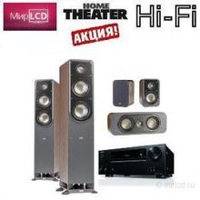 Mirlcd Polk Audio Signature 555 Brown + Onkyo TX-NR555 Black АКЦИЯ !!!