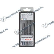 Оснастка к лобзику – набор Bosch "Robust Line" 2607010531, 6 предметов, для дерева и металла [121394]