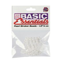 California Exotic Novelties Кольцо BASIC PEARL STROKER 1,5in (молочный)