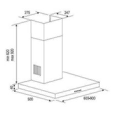 Каминная вытяжка Kuppersberg AMATA 90 X 4HHM