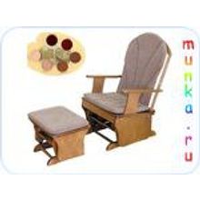 Кресло-качалка с подставкой для ног Можга С-454