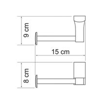 WasserKRAFT Держатель туалетной бумаги Leine K-5096